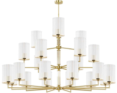 Подвесная люстра KUTEK MOOD Artu Ryfel ART-ZW-12+6+3(ZM)R