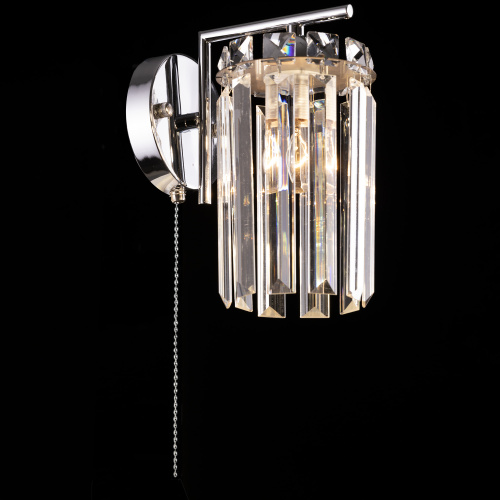 Citilux AXIS CL313411 Бра хрустальное с выключателем Хром фото 5 Citilux AXIS CL313411 Бра хрустальное с выключателем Хром фото 5