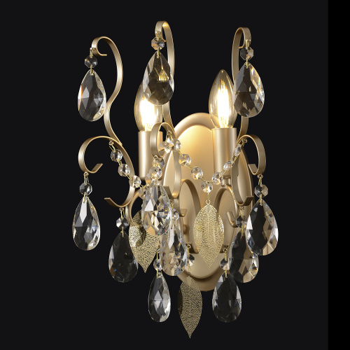 Бра Crystal Lux ESMIRALDA AP2 GOLD фото 8