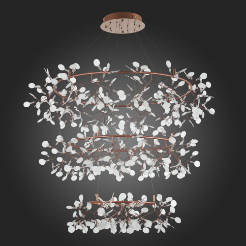 SL379.203.486 Люстра подвесная ST-Luce Медный/Белый LED 486*0,5W 3500K  (из 3-х коробок) RAFINA фото 7