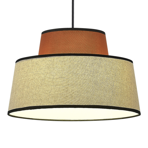 SL1354.423.01 Светильник подвесной ST-Luce Черный/Кирпичный,Бежевый, Черный E27 1*40W JACKIE фото 3