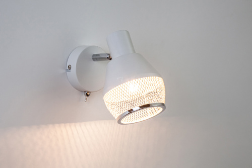 Спот Escada 1117/1A E14*40W White/Chrome фото 4 Спот Escada 1117/1A E14*40W White/Chrome фото 4