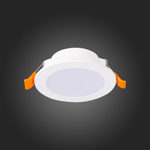 ST210.538.06 Св-к встр. Белый LED 1*6W 3000K 480Lm Ra80 110° IP20 D90xH30 220-240V Встраиваемые светильники фото 6