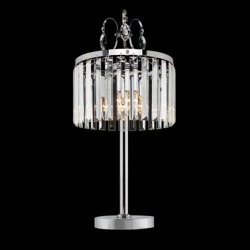 Citilux Инга CL335831 Настольная лампа хрустальная Хром фото 5 Citilux Инга CL335831 Настольная лампа хрустальная Хром фото 5