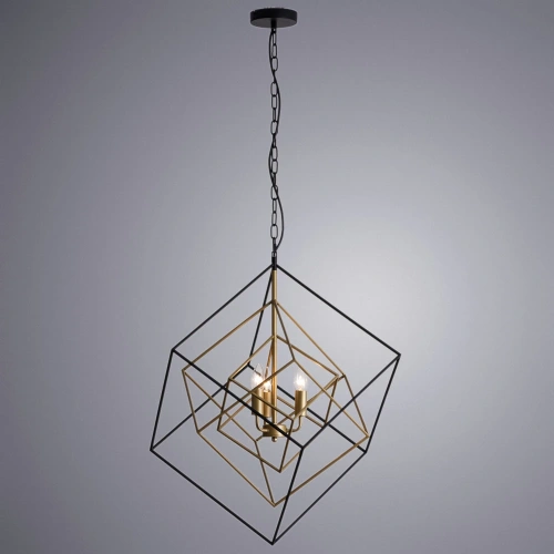 Подвесной светильник Arte Lamp AMBASADOR A5283SP-3BK фото 2