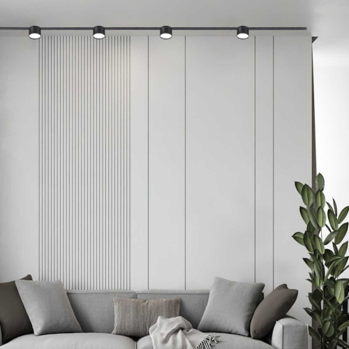 Трековый светодиодный светильник Reluce 13006-9.3-001UR magnetic LED8W BK фото 4