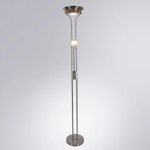 Торшер Arte Lamp DUETTO A4329PN-2SS фото 2
