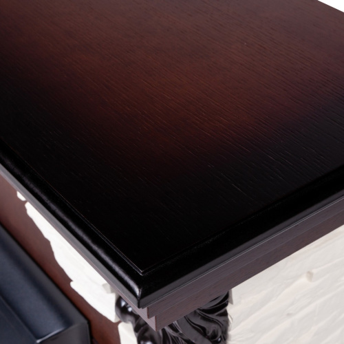 Каминокомплект DUBLIN LUX/ДУБЛИН ЛЮКС Античный дуб с очагом Электроочаг MAJESTIC LUX/МАДЖЕСТИК фото 3