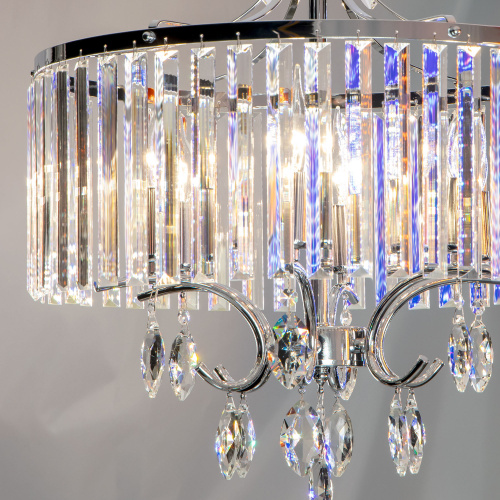Citilux Инга CL335161 Люстра подвесная хрустальная Хром фото 7