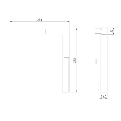 Slim Magnetic L03 Трековый светильник 24W 4200K Link черный 85029/01 85029/01 фото 6 Slim Magnetic L03 Трековый светильник 24W 4200K Link черный 85029/01 85029/01 фото 6