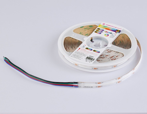 Светодиодная лента 24В COB 576Led 14Вт/м Цветная RGB IP20 5м фото 2 Светодиодная лента 24В COB 576Led 14Вт/м Цветная RGB IP20 5м фото 2