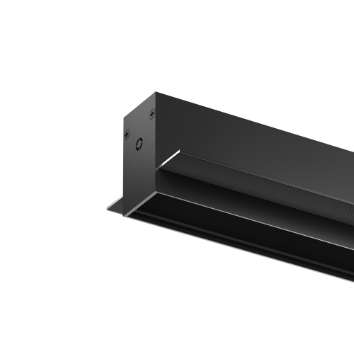 TR2013-BK Встраиваемый шинопровод SMART 3м под ГКЛ, черный фото 3