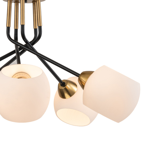 Светильник на штанге Escada 2113/5P E27*40W Copper/Black фото 4