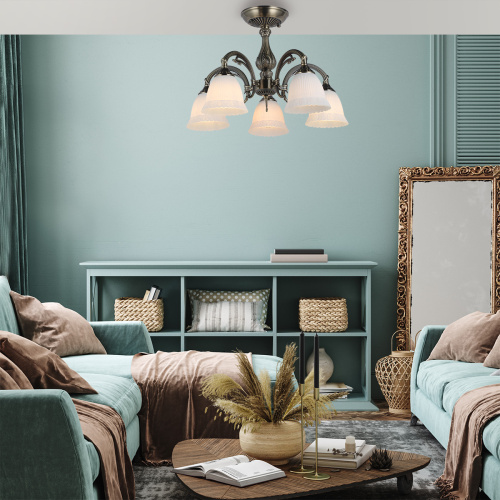 Светильник на штанге Escada 1114/5PL E27*60W Bronze фото 2 Светильник на штанге Escada 1114/5PL E27*60W Bronze фото 2