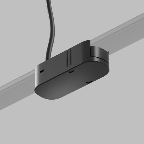 TR5215-BK Подвод питания универсальный (середина/торец), серия Base, 48V DC, IP20, черный, пластик фото 3