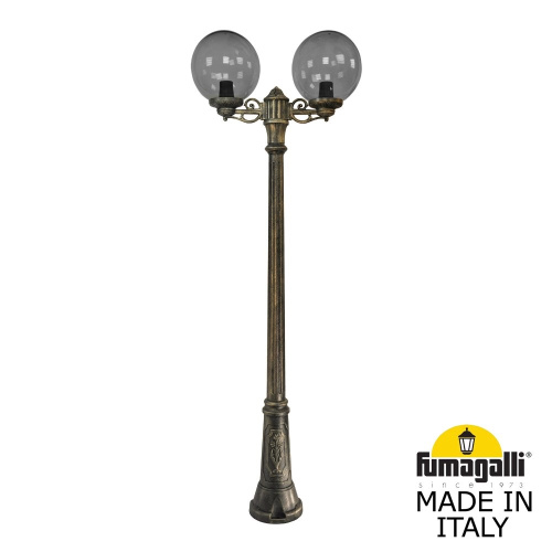 Fumagalli Садово-парковый фонарь FUMAGALLI GIGI BISSO/G300 2L G30.156.S20.BZE27 Fumagalli Садово-парковый фонарь FUMAGALLI GIGI BISSO/G300 2L G30.156.S20.BZE27