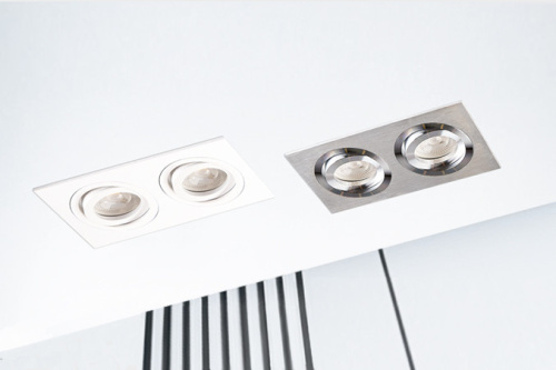 SAG203-4 silver/silver светильник встраиваемый поворотный фото 3