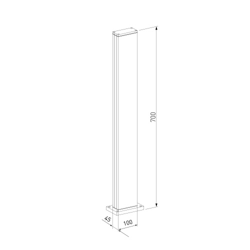 Ландшафтный светильник уличный Flat 3000K чёрный 1538 TECHNO LED черный фото 5 Ландшафтный светильник уличный Flat 3000K чёрный 1538 TECHNO LED черный фото 5