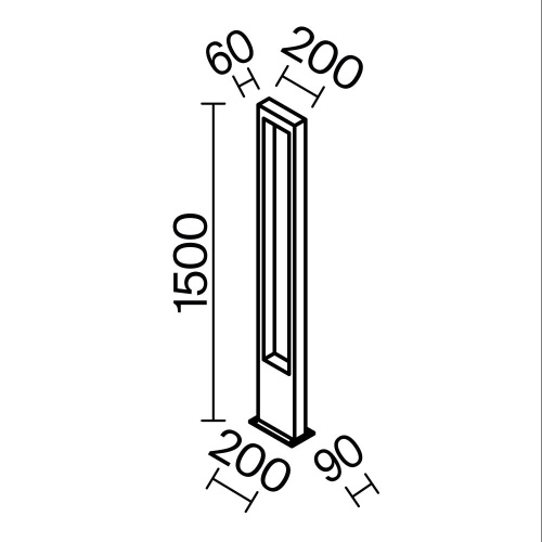 Садово-парковый светильник Outdoor O425FL-L20GF фото 13