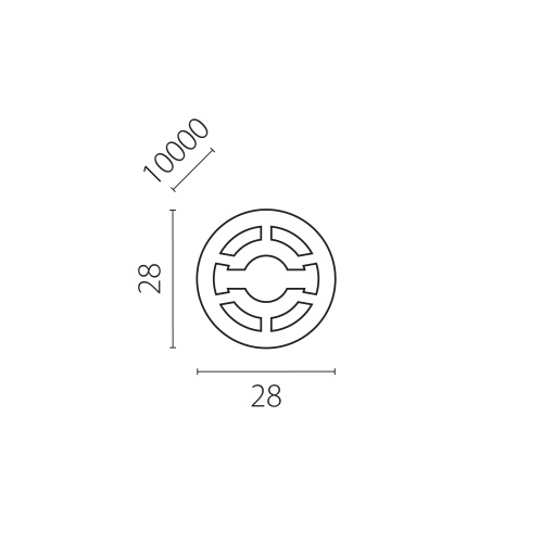 442810 Профиль круглый силиконовый PROFILED 10m/roll D28 д/LED ленты фото 3 442810 Профиль круглый силиконовый PROFILED 10m/roll D28 д/LED ленты фото 3