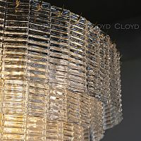 Люстра Cloyd NALINI C14 / Ø80 см - латунь - прозрачн. стекло (арт.10279)