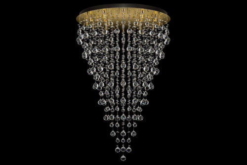 Подвесная хрустальная люстра Arti Lampadari Flusso H 1.4.80.615 G фото 3 Подвесная хрустальная люстра Arti Lampadari Flusso H 1.4.80.615 G фото 3
