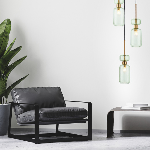 Подвесной светильник Escada 1141/1S E14*60W Antigue copper/Green фото 2