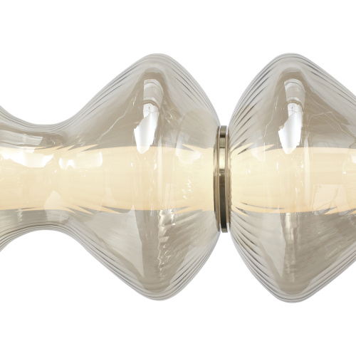 SL6136.223.01 Светильник подвесной ST-Luce золото/коньячный LED 1*22W 3000K SPINE фото 3