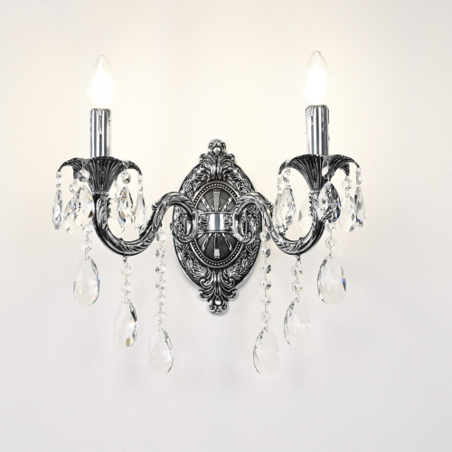Бра с хрустальными подвесками AL7901B10/2/175 B NB Bohemia Ivele Crystal (Богемия Ивеле Кристалл) фото 3