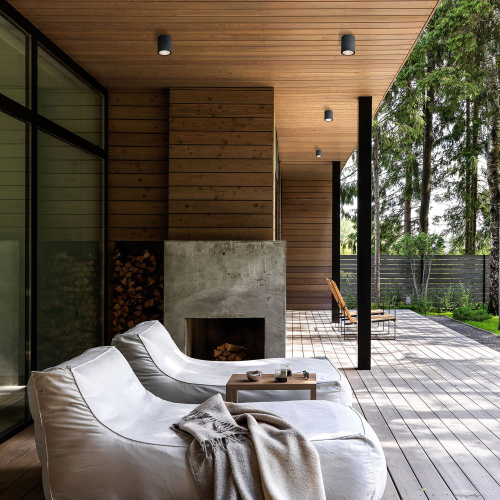 Уличный потолочный светильник Light LED IP65 35131/H черный фото 2