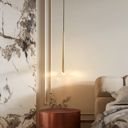 Подвесной светильник MT8863-1H antique brass фото 3