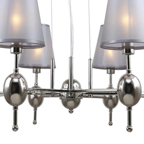 Подвесной светильник Escada 2106/8S E14*40W Nickel фото 4 Подвесной светильник Escada 2106/8S E14*40W Nickel фото 4