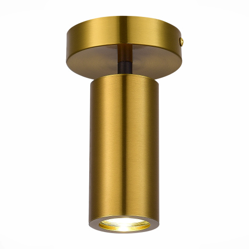 SL1215.402.01 Светильник потолочный ST-Luce Черный, Латунь/Латунь GU10 1*5W 4000K TALIA