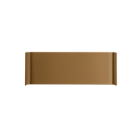 Светильник настенный латунь LED 6Вт 24см Zortes BLINK ZRS.90608.6
