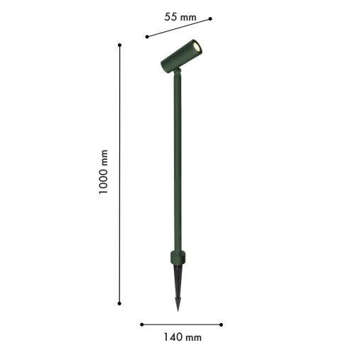 Ландшафтный светильник Favourite Micron 4811-1F фото 2