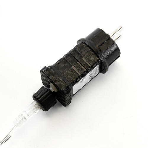 Светодиодная гирлянда Feron CL28 занавес Водопад  3*3м  + 3м 230V синий с контроллером, c питанием от сети, белый шнур фото 4