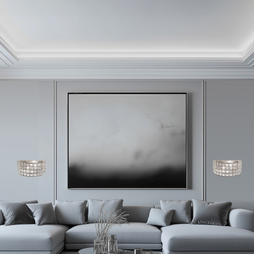 Citilux Портал CL324301 Бра хрустальное с выключателем Хром фото 4 Citilux Портал CL324301 Бра хрустальное с выключателем Хром фото 4