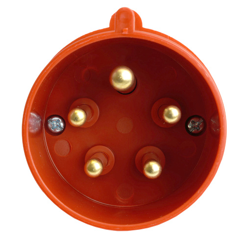 Вилка прямая ST-025 32А 380В 3P+PE+N IP44, PPG32-025-44, Stekker фото 3