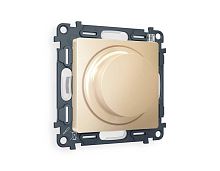 Комплект механизма светорегулятора универсального AMBRELLA VOLT ALFA Шампань 25-600W/LED 5-300W QUANT (AP6055, VM136) MA605510