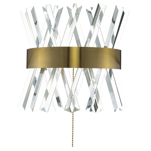 Citilux Ричард CL336313 LED Бра хрустальное с выключателем Бронза фото 4 Citilux Ричард CL336313 LED Бра хрустальное с выключателем Бронза фото 4