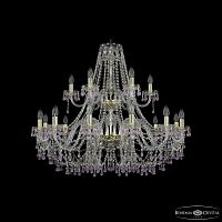 Люстра хрустальная 1410/12+6/360/2d G V7010 Bohemia Ivele Crystal (Богемия Ивеле Кристалл)