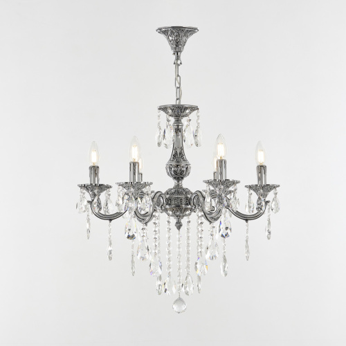 Люстра с хрустальными подвесками AL78101/6/175 B NB Bohemia Ivele Crystal (Богемия Ивеле Кристалл) фото 6