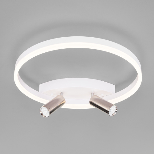 Умный потолочный светильник Eurosvet Luminari 90247/3 90247/3 белый/хром Smart фото 5 Умный потолочный светильник Eurosvet Luminari 90247/3 90247/3 белый/хром Smart фото 5