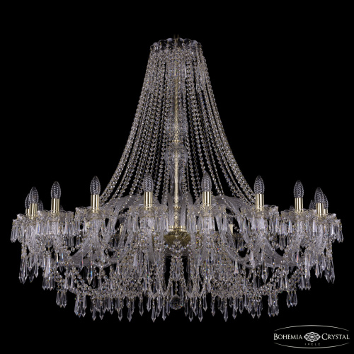 Люстра хрустальная 1403/20/460/h-114 G Bohemia Ivele Crystal (Богемия Ивеле Кристалл)
