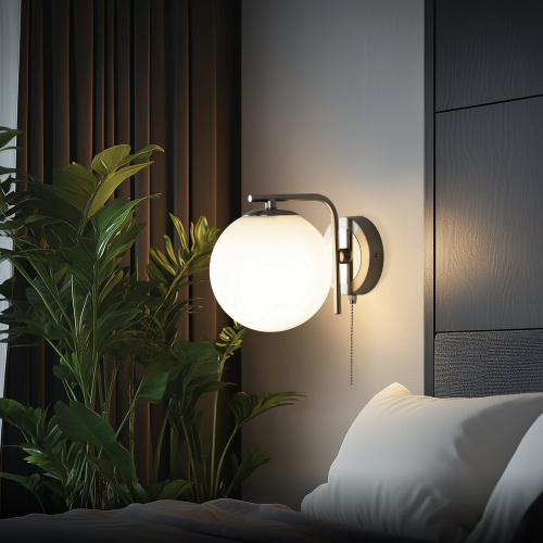 Citilux Томми CL102314 Бра с выключателем Матовый Хром фото 12 Citilux Томми CL102314 Бра с выключателем Матовый Хром фото 12