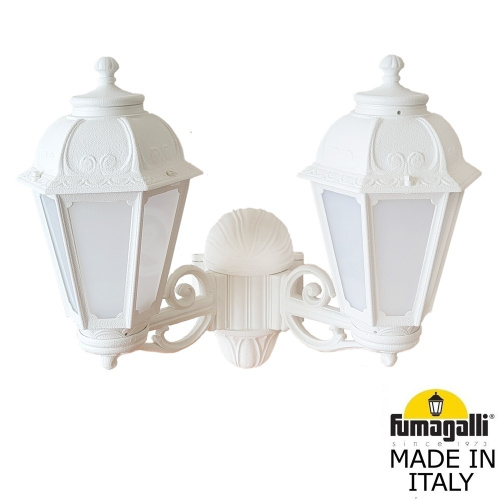 Fumagalli Светильник уличный настенный FUMAGALLI PORPORA/SABA K22.141.000.WYE27 Fumagalli Светильник уличный настенный FUMAGALLI PORPORA/SABA K22.141.000.WYE27