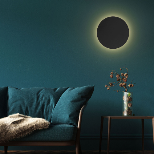 Настенный светильник 6014 Luna Black фото 2 Настенный светильник 6014 Luna Black фото 2