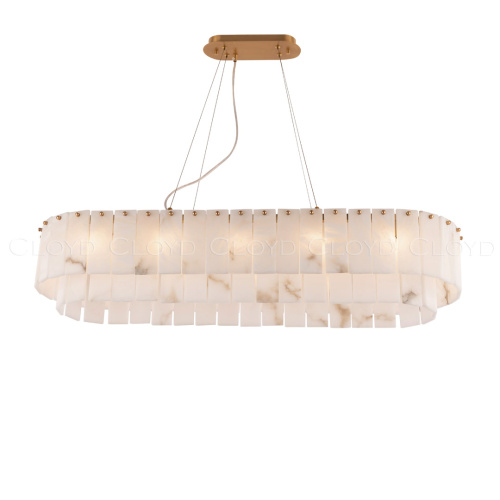 Люстра Cloyd HERCULANUM-A C10 / шир. 100 см - алебастр - латунь (арт.11158) Люстра Cloyd HERCULANUM-A C10 / шир. 100 см - алебастр - латунь (арт.11158)