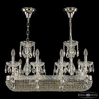 Люстра хрустальная 1452/8/195/800 Ni Bohemia Ivele Crystal (Богемия Ивеле Кристалл)