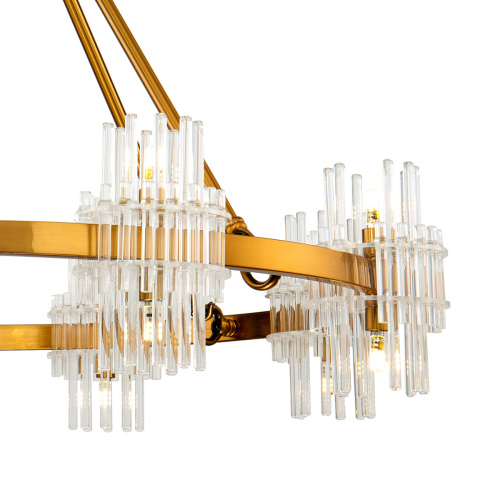 Люстра KR1209P-16 brass фото 2